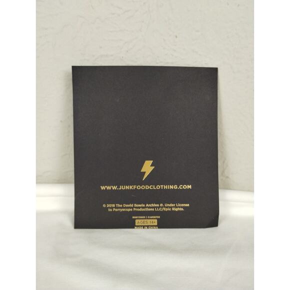 Rock by Junk Food Iron on Three Patch Set - David Bowie - New - Picture 2 of 2